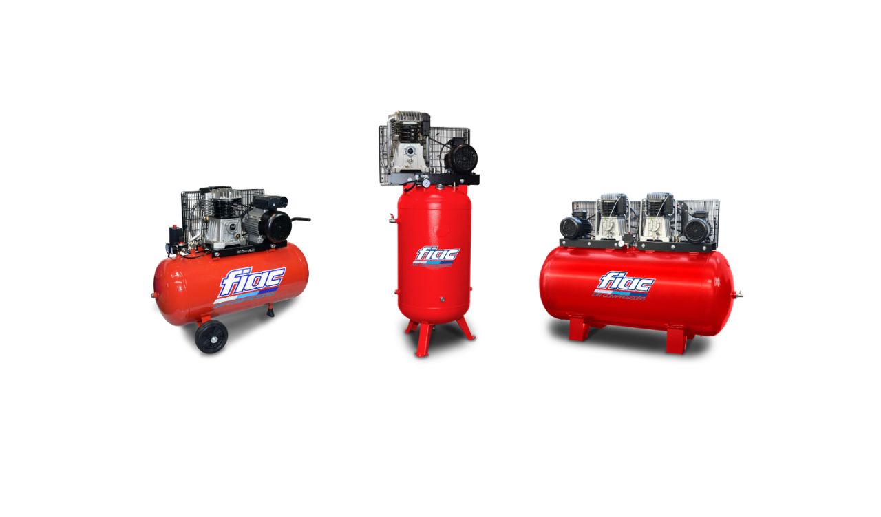Piston air compressors